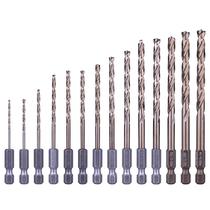 Conjunto de brocas NordWolf M35 em aço cobalto 14 peças Conjunto de brocas NordWolf M35 em aço cobalto 14 peças