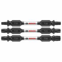 Conjunto de brocas para aparafusar BOSCH ITDETV2503 Impact Tough de 3 peças Conjunto de brocas para aparafusar BOSCH ITDETV2503 Impact Tough de 3 peças