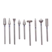 Conjunto de Brocas para Broca de Unhas MZCMSL 9 Peças para Manicure e Pedicure Conjunto de Brocas para Broca de Unhas MZCMSL 9 Peças para Manicure e Pedicure