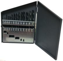 Conjunto de Brocas para Furadeira Drill America 15 Peças em Aço para Mão Esquerda Conjunto de Brocas para Furadeira Drill America 15 Peças em Aço para Mão Esquerda