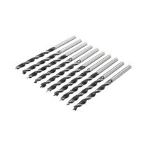 Conjunto De Brocas Para Madeira De 4mm De Diâmetro, 10 Peças, Brocas Espirais Para Marcenaria, Conjunto De Brocas Para Madeira De 4mm De Diâmetro, 10 Peças, Brocas Espirais Para Marcenaria,