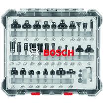 Conjunto de brocas para roteador de madeira BOSCH RBS030MBS de 30 peças com ponta de metal duro