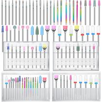 Conjunto de brocas para unhas Chumia, 47 peças de cerâmica diamantada elétrica Conjunto de brocas para unhas Chumia, 47 peças de cerâmica diamantada elétrica