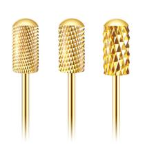Conjunto de brocas para unhas Corfulra, 3 peças de broca de carboneto de tungstênio Conjunto de brocas para unhas Corfulra, 3 peças de broca de carboneto de tungstênio