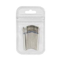 Conjunto De Brocas Para Unhas De Diamante, 10 Peças, Limpador De Cutícula, Lixa De Unhas, Removedor