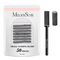 Conjunto de brocas para unhas MelodySusie 50 unidades com broca de mandril de 3,1 mm Conjunto de brocas para unhas MelodySusie 50 unidades com broca de mandril de 3,1 mm