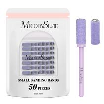 Conjunto de brocas para unhas MelodySusie 50 unidades com broca de mandril de 3,1 mm Conjunto de brocas para unhas MelodySusie 50 unidades com broca de mandril de 3,1 mm