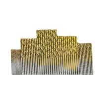 Conjunto De Brocas Pequenas Banhadas a Titânio, Broca Elétrica De Torção De 1-3mm Para Marcenaria