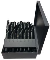 Conjunto de Brocas Qualtech HSS com 8 Peças e Haste Reduzida Conjunto de Brocas Qualtech HSS com 8 Peças e Haste Reduzida