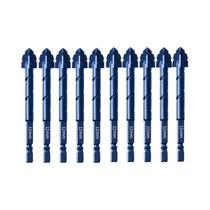 Conjunto De Brocas Serrilhadas De Carboneto Profissional 3-14mm Para Ferramentas De Perfuração Em