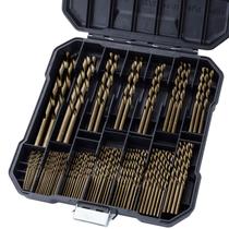 Conjunto de brocas Sinyeenglon Cobalt M35 HSS 99 unidades para metal