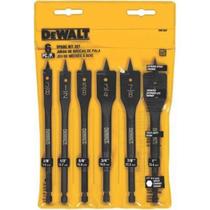 Conjunto de brocas Spade DEWALT DW1587 6 brocas de 9,5 mm a 25,4 mm