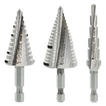Conjunto de brocas Step Drill Diablo Impact Strong de 3 peças DSDS003 Conjunto de brocas Step Drill Diablo Impact Strong de 3 peças DSDS003