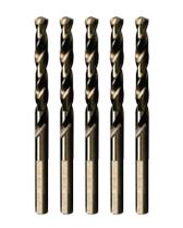 Conjunto de brocas STROTON 5% cobalto HSS 1/4 de polegada, 5 peças Conjunto de brocas STROTON 5% cobalto HSS 1/4 de polegada, 5 peças