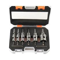 Conjunto De Brocas TCT De 16-35mm Com 6 Peças E Ponta De Carboneto Para Perfuração De Aço Inoxidável