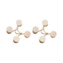 Conjunto De Broches Ajustáveis Para Mulheres 2 Peças Clipe De Saia Calças Jeans Botão Pérola Conjunto De Broches Ajustáveis Para Mulheres 2 Peças Clipe De Saia Calças Jeans Botão Pérola