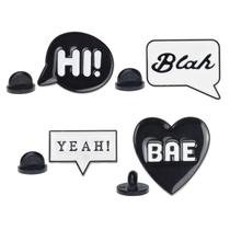 Conjunto de broches Creative Alloy Enamel Lapel para roupas Conjunto de broches Creative Alloy Enamel Lapel para roupas