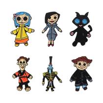 Conjunto De Broches De Esqueleto Fantasma De Halloween, Acessórios De Moda Para Mochilas, Presentes