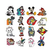 Conjunto De Broches De Personagens De Anime 8/16 Peças, Pins De Esmalte, Distintivos De Metal, Joias Conjunto De Broches De Personagens De Anime 8/16 Peças, Pins De Esmalte, Distintivos De Metal, Joias