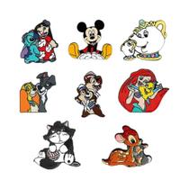 Conjunto De Broches De Personagens De Anime 8/16 Peças, Pins De Esmalte, Distintivos De Metal, Joias Conjunto De Broches De Personagens De Anime 8/16 Peças, Pins De Esmalte, Distintivos De Metal, Joias