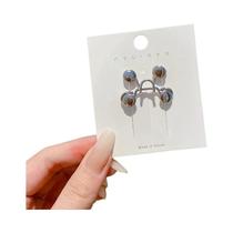 Conjunto De Broches Metálicos Ajustáveis Para Mulheres, Clipe De Cintura Para Saia, Calças, Jeans E