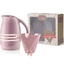 Conjunto de Bule 700ml + Suporte para Filtro de Café 102 Rosa - SR1011/60 - SANREMO