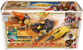 Conjunto de cabeçalhos de bonecos de ação BANDAI Power Rangers Goseiger Gosei