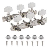 Conjunto de cabeças de máquina Yootones 3R3L para afinação de guitarra (prata)
