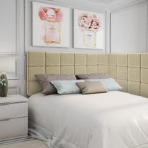 Conjunto de cabeceira em l para cama de solteiro 0,90 por 1,95 dubai - 6 cores