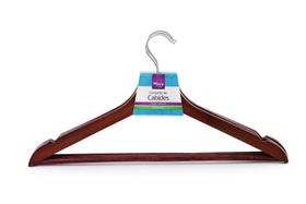 Conjunto de Cabide 3 Peças de Madeira 43CM Conjunto de Cabide 3 Peças de Madeira 43CM