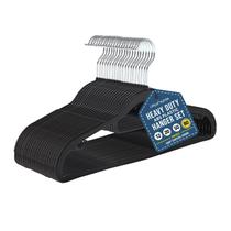 Conjunto de cabides Lifemaster Versatile 80 peças preto