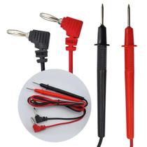 Conjunto de Cabos de Testador 1000V, 10A Fio 2,5mm, 58cm BOM6000 Conjunto de Cabos de Testador 1000V, 10A Fio 2,5mm, 58cm BOM6000