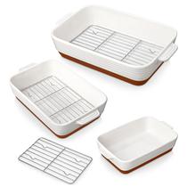 Conjunto de caçarolas Malacasa Tara Ceramic 37cm 33cm 27cm
