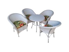 Conjunto de Cadeiras e Mesa Para Varanda Jardim Sacada