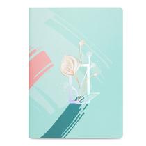 Conjunto de Caderno Costurado Ultra ótima La Bella Verde