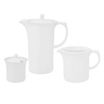 Conjunto De Café 3 Peças Oxford Flamingo White