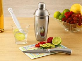 Conjunto de Caipirinha 5 Peças Inox - Euro Home