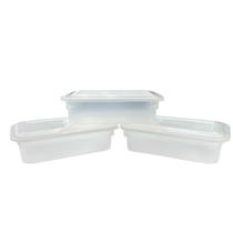 CONJUNTO DE CAIXA COM TAMPA 1,3L 3 PEÇAS 15x5x6,4x24CM 0301