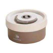 Conjunto De Caixa De Almoço Isolada Empilhável Em Aço Inoxidável, Container Portátil Bento