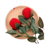 Conjunto De Caixa De Anel Em Forma De Rosa Para Armazenamento De Joias DIY Presentes Para O Dia Dos