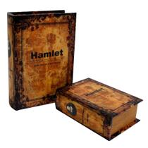 Conjunto de Caixa Livro Hamlet