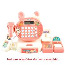 Conjunto De Caixa Registradora De Supermercado De Simulação Para Crianças Brinquedo Interativo De