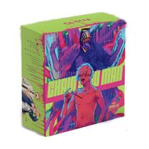 Conjunto de caixas Chainsaws Mans Anime Mans com suporte DIY Stick, 19 unidades