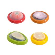 Conjunto de caixas de armazenamento de frutas e vegetais de silicone Buxnu (4 unidades)