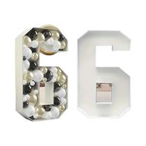 Conjunto De Caixas De Balões 3D Florais Coloridas Para Festas De Aniversário E Casamento, Montagem