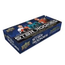 Conjunto de caixas de cartas colecionáveis Upper Deck Star Rookies Hockey 2024-25