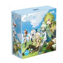 Conjunto de caixas de mangá de anime Genshins Impacts com suporte DIY, 20 unidades