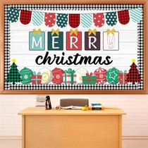 Conjunto de caixas de presente de árvore de Natal Pinboard Qyeahkj Conjunto de caixas de presente de árvore de Natal Pinboard Qyeahkj