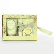 Conjunto de caixas de presente The Lakeside Collection Coconut Lime Conjunto de caixas de presente The Lakeside Collection Coconut Lime