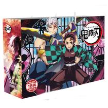 Conjunto de caixas Demons Slayers Anime Manga 18 unidades DIY Stand Stick